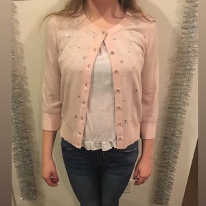 Kate Spade Night Sky Wool Cardigan size M